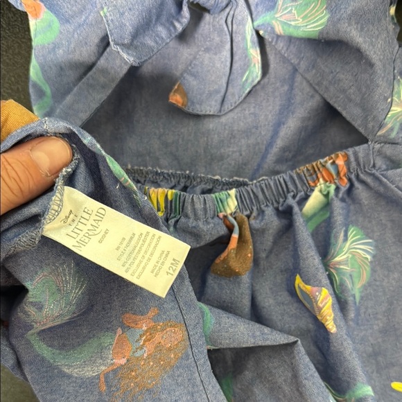 The little Mermaid Print Dress - Picture 2 of 2